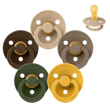 Bibs Pyöreä Colour Tutti - bundle - 5 kpl - k. 2 - Syksyn ilo 