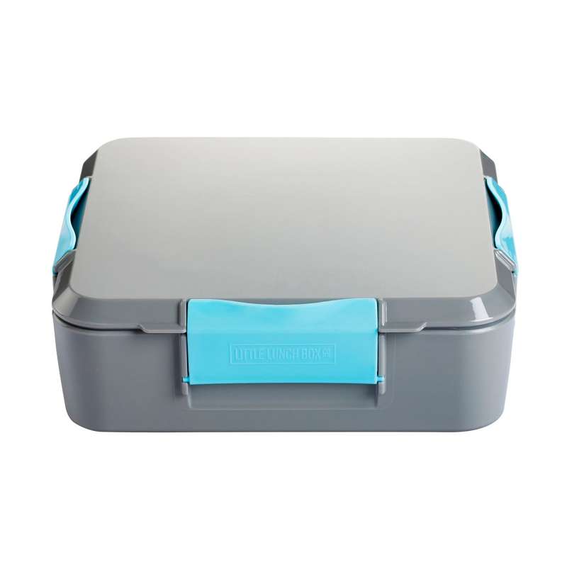 Little Lunch Box Co. Bento 3+ Set mit 3 x Klappdeckel - Blau 