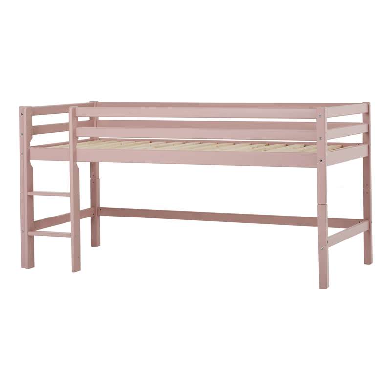 Hoppekids ECO Dream - Il mio colore Altezza letto - 90x200 cm. - Pale Rose 