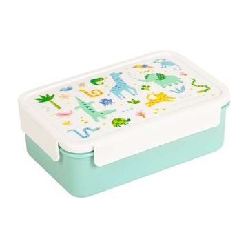 A Little Lovely Company Lunch box Bento suddiviso - Giungla 