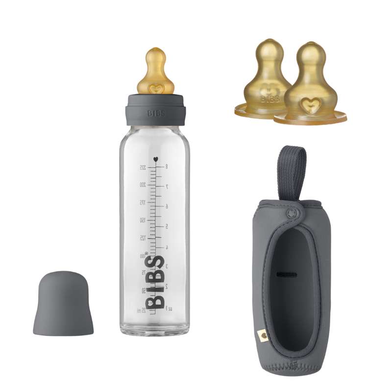 BIBS Fles Bundle - No4 - Groot - IJzer/IJzer 