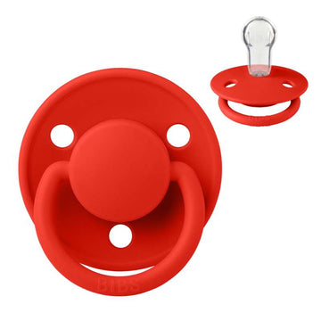 Bibs De Lux Pacifier - Onesize - Silicone - Candy Apple 