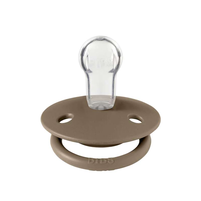 Sucette Bibs De Lux - Taille unique - Silicone - Chêne foncé 