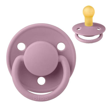 Bibs De Lux Pacifier - sz. 1 - natural rubber - Heather 