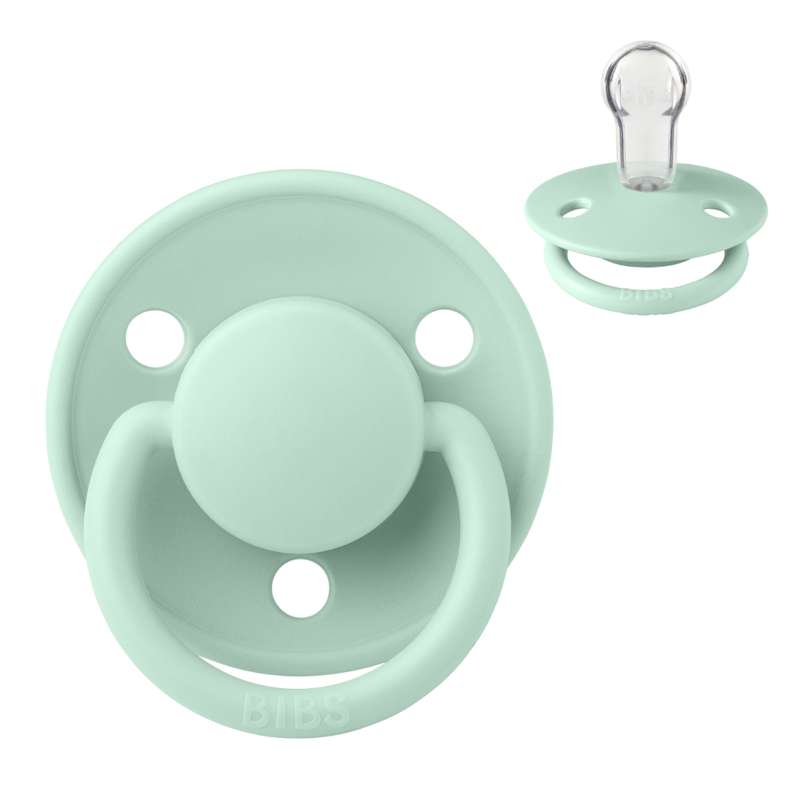 Bibs De Lux Pacifier - Onesize - Silicone - Nordic Mint 