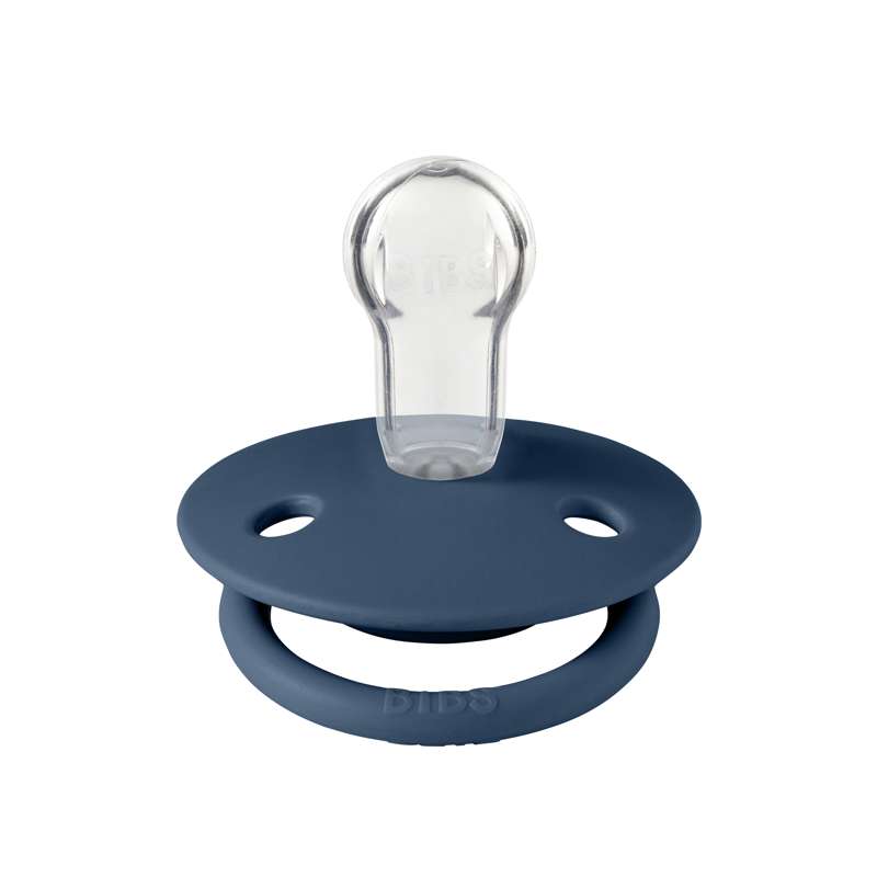 Bibs De Lux Pacifier - Onesize - Silicone - Steel Blue 