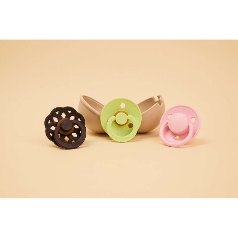 BIBS Accessories - Pacifier Case Mini - Sutteboks til 1 Sut - Vanilla