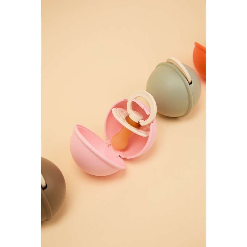 BIBS Accessories - Pacifier Case Mini - Sutteboks til 1 Sut - Baby Pink