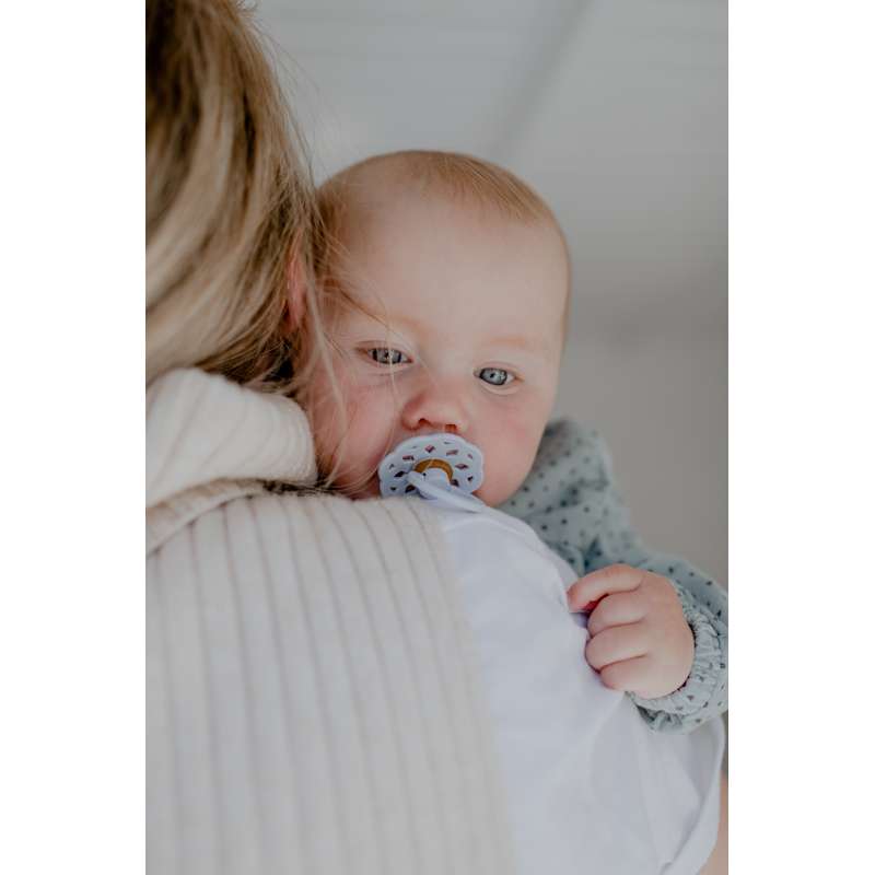 BIBS Rund Boheme Sut - Sampak - 3 stk. - Str. 2 - Soft and Clear