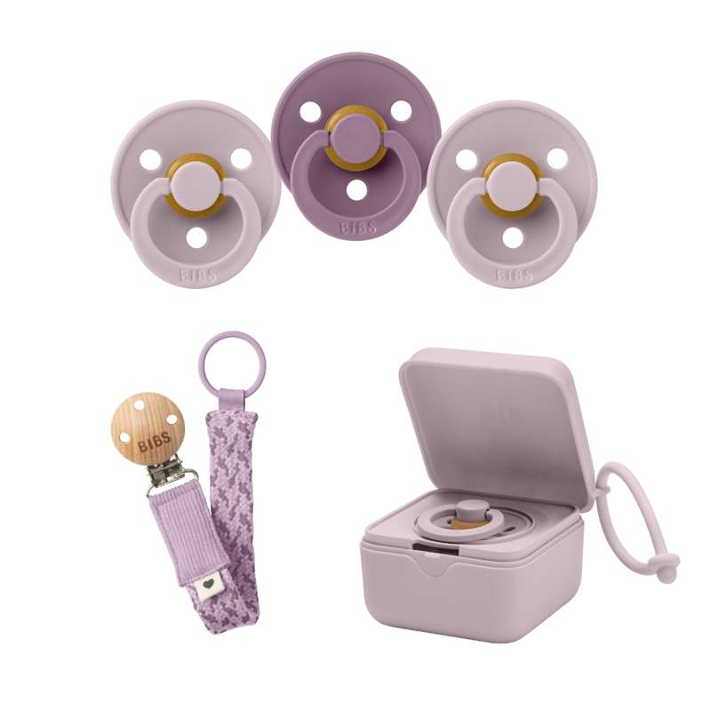 BIBS Bundle - No4 - Dämmeriges Flieder/Mauve 