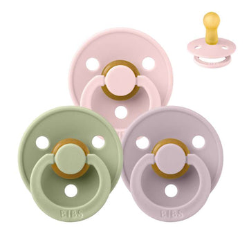Bibs Kulatý Colour Dudlík - bundle - 3 ks. - vel. 2 - Jaro v Paříži 