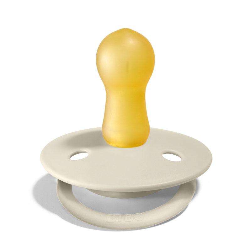 Sucette Bibs De Lux - 2-Pak - Taille unique - Silicone - Ivoire/Rose 