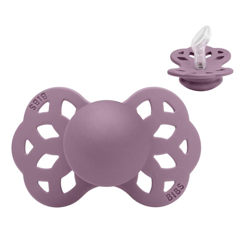 BIBS Anatomical Infinity Sut - sz. 1 - Silicone - Mauve 