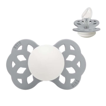 BIBS Sutra Anatomica Infinity - tam. 2 - Silicone - GLOW - Nuvem 