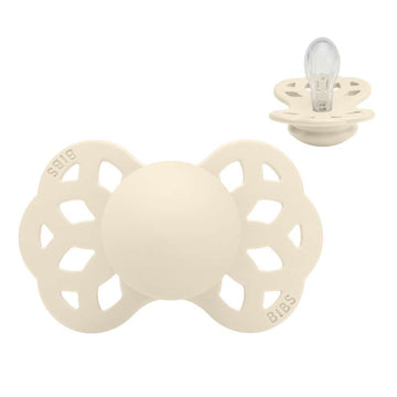 BIBS Symmetric Infinity Sut - sz. 1 - Silicone - Ivory 