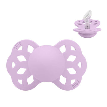 BIBS Anatomical Infinity Soot - sz. 1 - Silicone - Violet Sky 