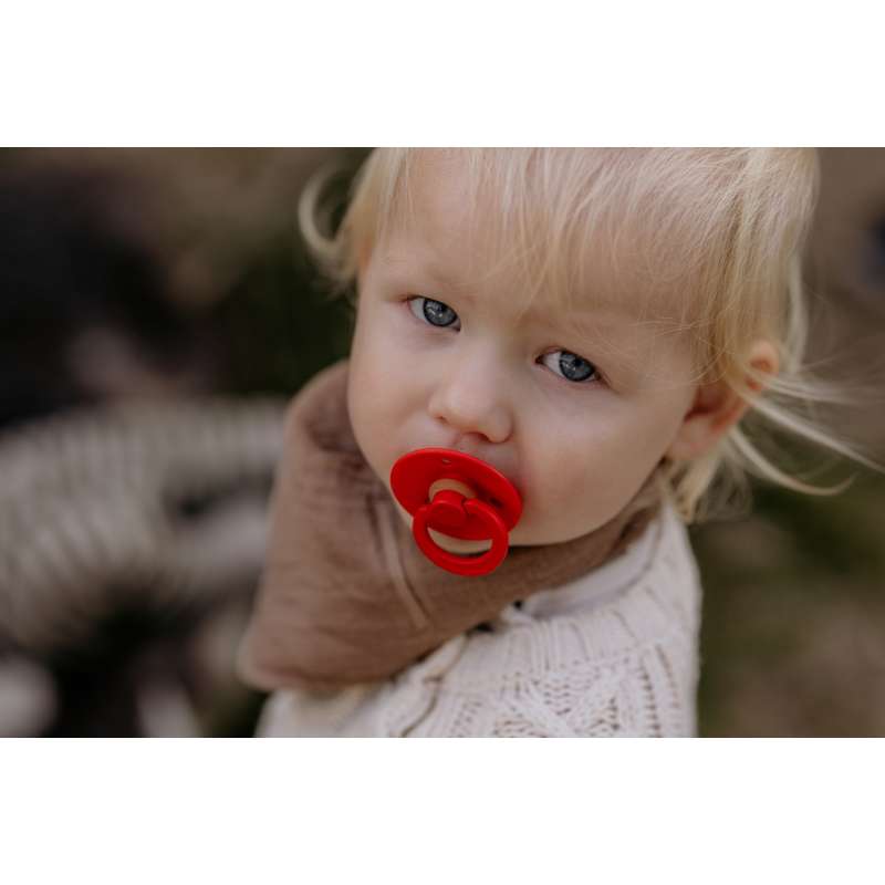 Succhietto Bibs Rotondo Colour - pacchetto - 8 pezzi - tg. 1 - Caramella di Mela 