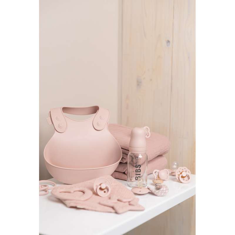Bibs Okrugla Colour Duda - bundle - 5 kom. - vel. 3 - Blush 