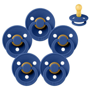 Bibs Στρογγυλή Colour Πιπίλα - bundle - 5 τμχ. - μεγ. 2 - Κενταύριο 