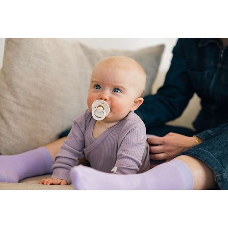 BIBS Round Colour Pacifier - Multipack - 5 pcs. - Size 3 - Ivory