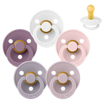 Bibs Okrogla Colour Duda - bundle - 5 kosov - št. 2 - Čudoviti liliji 