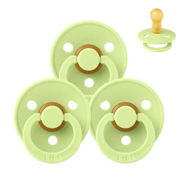 Bibs Rund Colour Smokk - bundle - 3 stk. - str. 2 - Matcha 