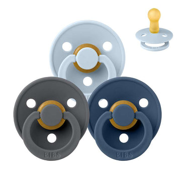 Bibs Kerek Colour Cumi - bundle - 3 db - mé. 2 - Óceáni vihar 