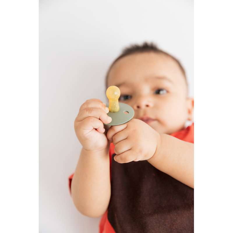 Bibs Kerek Colour Cumi - bundle - 5 db - mé. 3 - Sage 