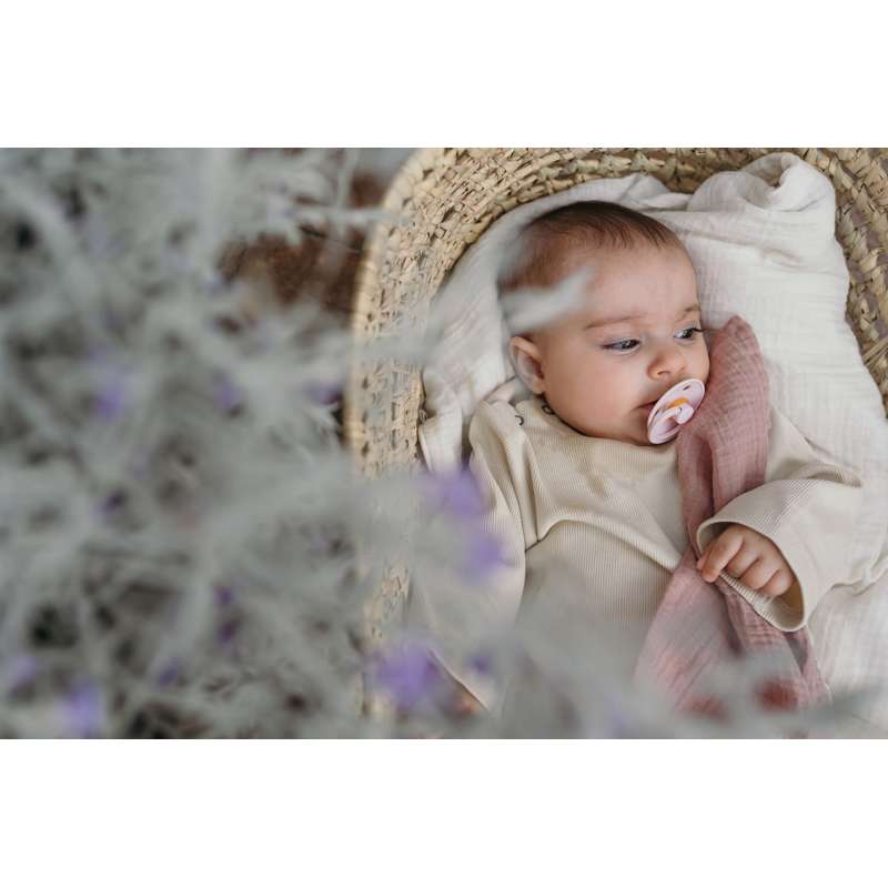Sucette Bibs Rond Colour - pack - 8 pièces - t. 1 - Doux et doux 
