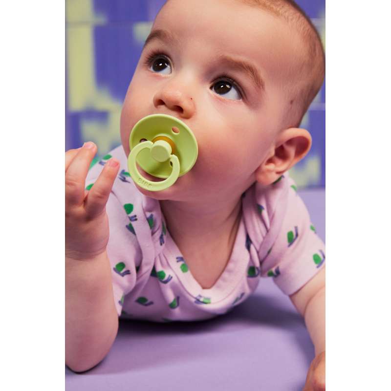 BIBS Rund Colour Sut - Sampak - 5 stk. - Str. 1 - Lovely Lime