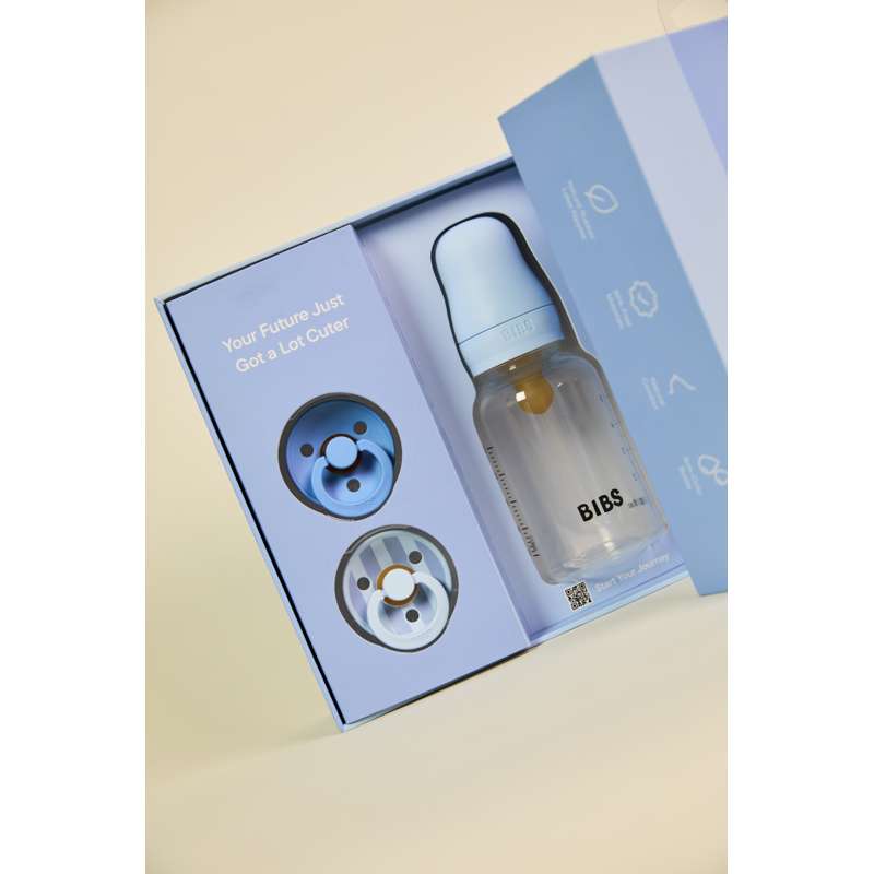 BIBS Babycadeauset - Sprinkle - Baby Blue 