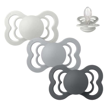 Succhietto Bibs Supreme - pacchetto - 3 pezzi - tg. 2 - Giorno di pioggia 