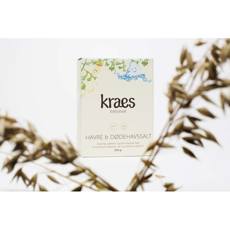 KRAES Vauvan kylpy m. Kaura ja Kookos - 200g 