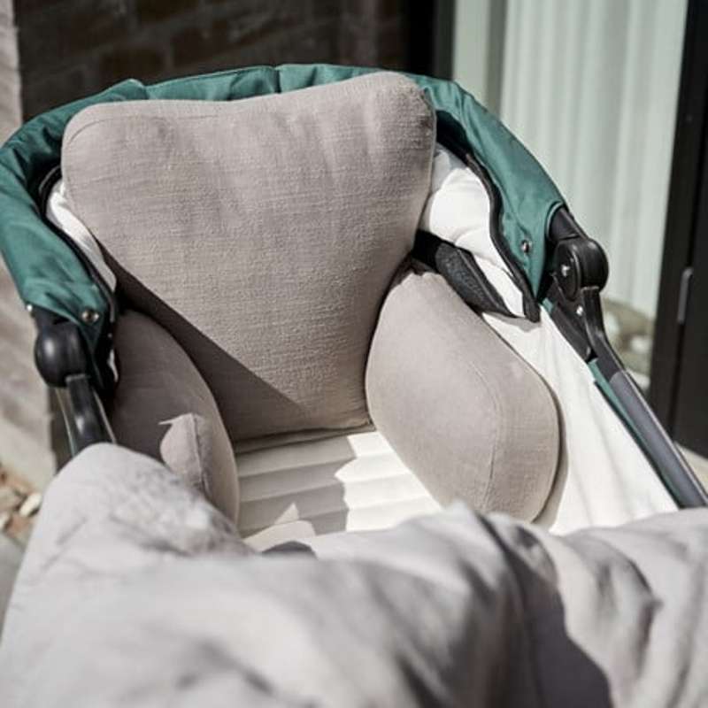 Cocoon Company Stroller Cushion - Kapok - Dusted Brown 