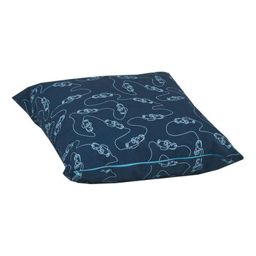 Hoppekids CARS Cushion with Small Cars - Dark Blue 