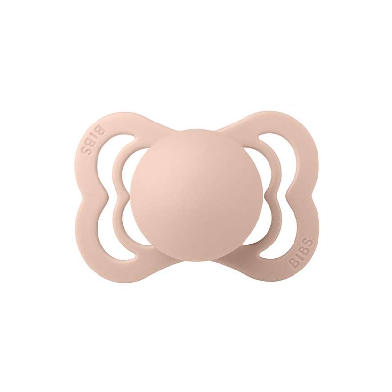 Bibs Supreme Dudlík - vel. 1 - Silikon - Ruměnec 
