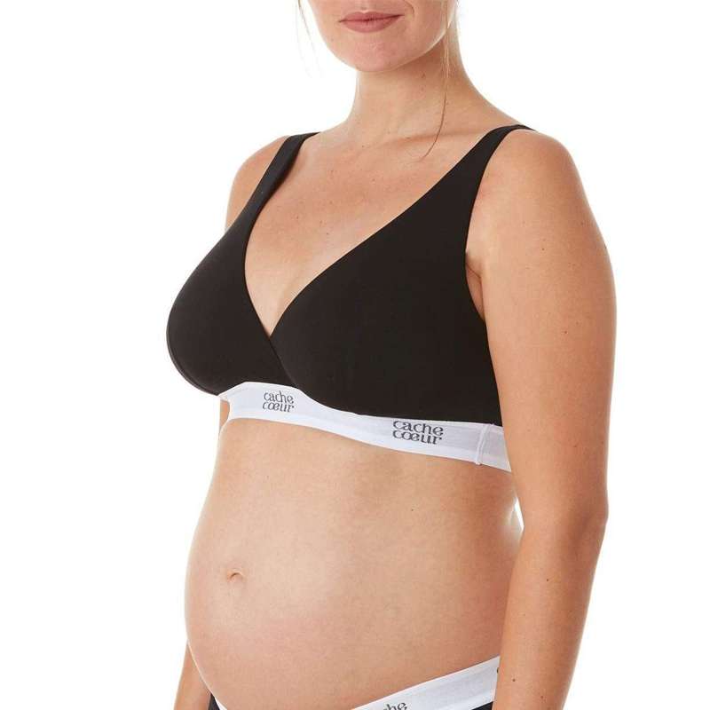 Cache Coeur Life - Maternity and breastfeeding bra - Black 