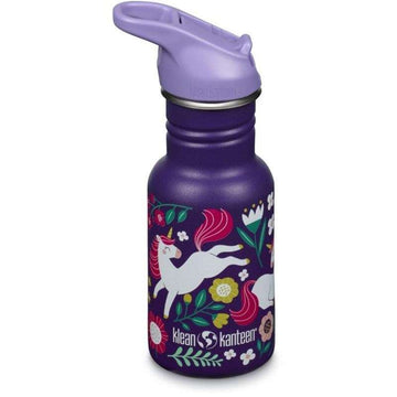 Klean Kanteen Classic Bouteille - Kid SportCap - 355ml - Licornes Sautantes 