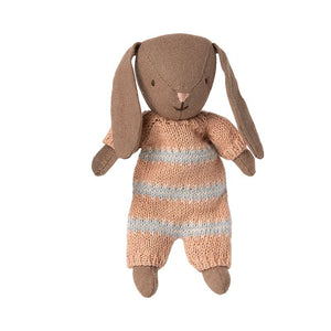 Maileg Lapin - Micro - Brun - Poussière Rose 