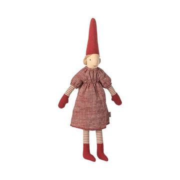 Maileg Wichtel - Gr. 2 - Mädchen - Rot Kleid 