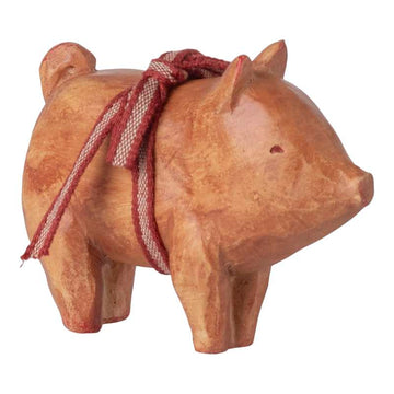 Maileg Schwein m. Bänder - Rosa 