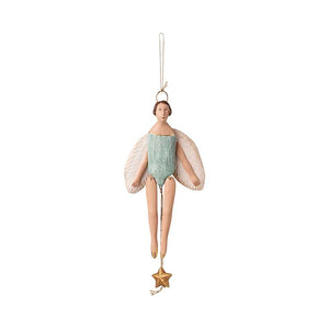 Maileg Angel Jumping Jack w. Halo - Small - Mint