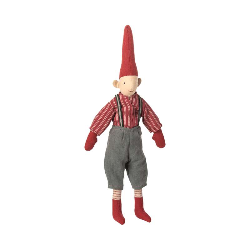 Maileg Wichtel - Gr. 2 - Junge - Rot Hemd 