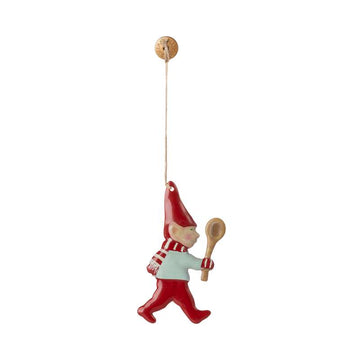 Maileg Weihnachtsornament - Metall - Wichtel - Löffel 