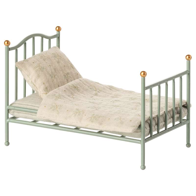 Maileg Vintagebett - Maus - Mint 