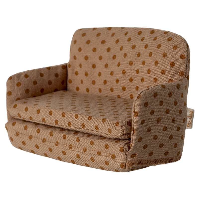Maileg Sofa Bed - Mouse - Dots 