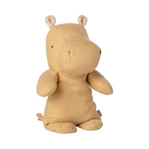Maileg Safari Friends - Hippopotamus - Small - RawWhite 