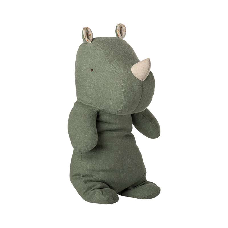 Maileg Safari Friends - Nesehorn - Medium - Salviegrønn 