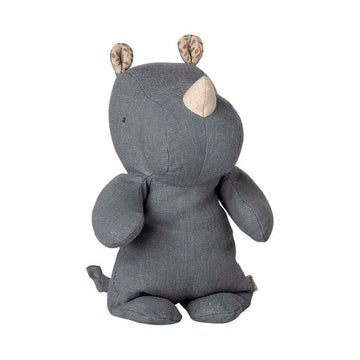 Maileg Safari Amici - Rinoceronte - Piccolo - Macchiato Blu 