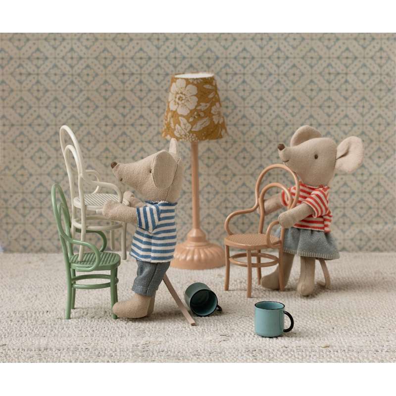 Maileg Vintage-Stuhl - Maus - Dunkel Puder 